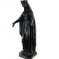 Palais du Rosaire Statue de la Vierge Noire en résine 60cm^ Autres Statues De La Vierge