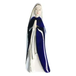 Palais du Rosaire Statue de la vierge Orante de 14cm en porcelaine^ Autres Statues De La Vierge