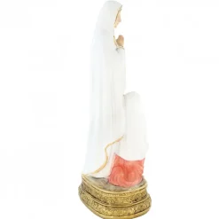 Palais du Rosaire Statue de l'Apparition de Lourdes en résine 30cm^ Statue De Notre Dame De Lourdes