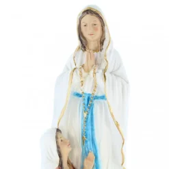 Palais du Rosaire Statue de l'Apparition de Lourdes en résine 30cm^ Statue De Notre Dame De Lourdes