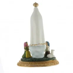 Palais du Rosaire Statue de l'apparition de Fatima en résine colorée 14cm^ Statue Vierge De Fatima