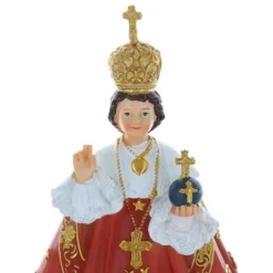 Palais du Rosaire Statue de l'Enfant Jésus de Prague décorée 20cm^Enfant Enfant Jésus