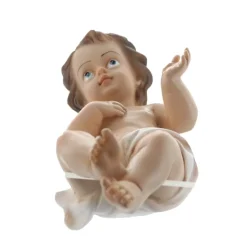 Palais du Rosaire Statue de l'enfant Jésus en résine colorée 11,5 cm^Enfant Enfant Jésus