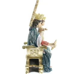 Palais du Rosaire Statue de Marie auxiliatrice de Triana de 20cm en résine^ Autres Statues De La Vierge
