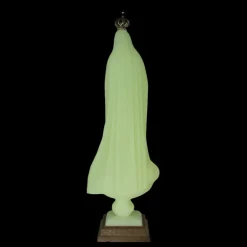 Palais du Rosaire Statue de Notre Dame de Fatima lumineuse de 44cm en résine^ Statue Lumineuse | Statue Vierge De Fatima