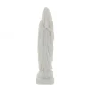 Palais du Rosaire Statue de Notre Dame de Lourdes en albâtre blanche 20 cm^ Statue De Notre Dame De Lourdes