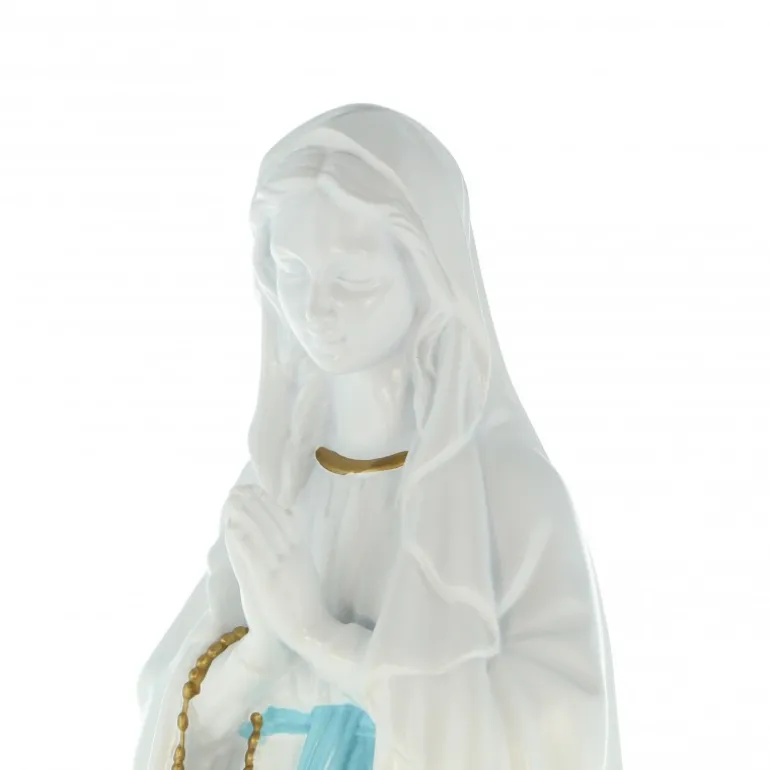 Palais du Rosaire Statue de Notre Dame de Lourdes pour l'extérieur 40cm^ Statue Pour Extérieur | Statue De Notre Dame De Lourdes
