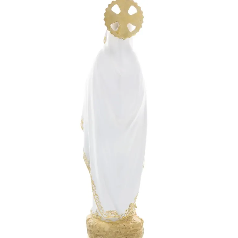 Palais du Rosaire Statue de Notre Dame de Lourdes de 36 cm^ Statue De Notre Dame De Lourdes