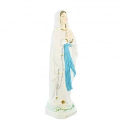 Palais du Rosaire Statue de Notre Dame de Lourdes de 20cm^ Statue De Notre Dame De Lourdes