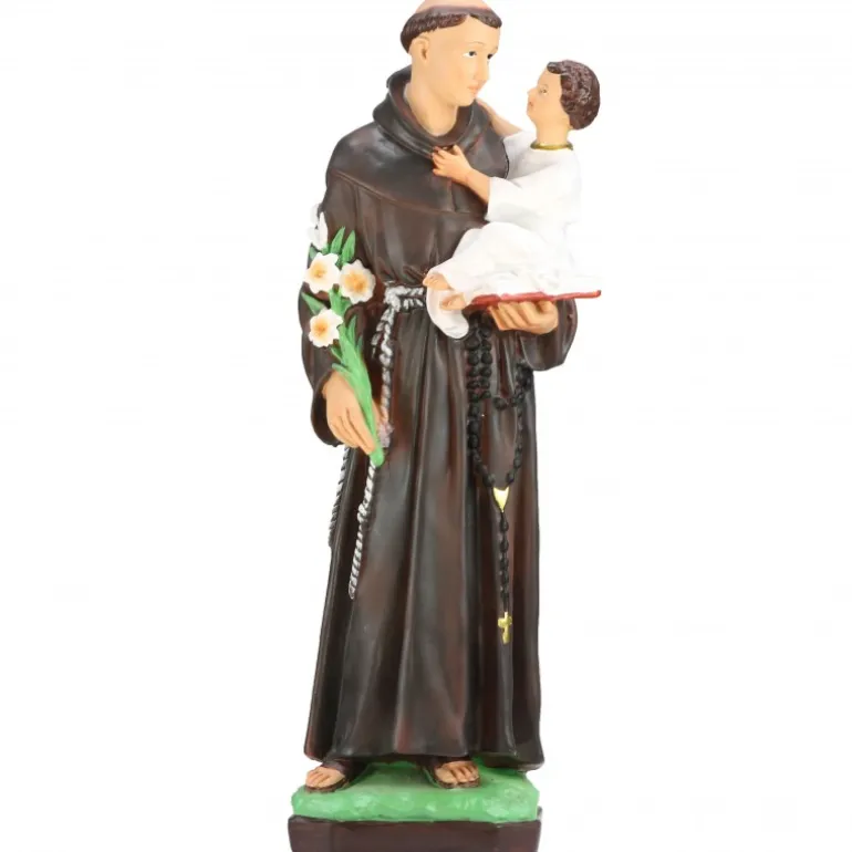Palais du Rosaire Statue de Saint Antoine 50cm en résine^ Statue De Saint Antoine
