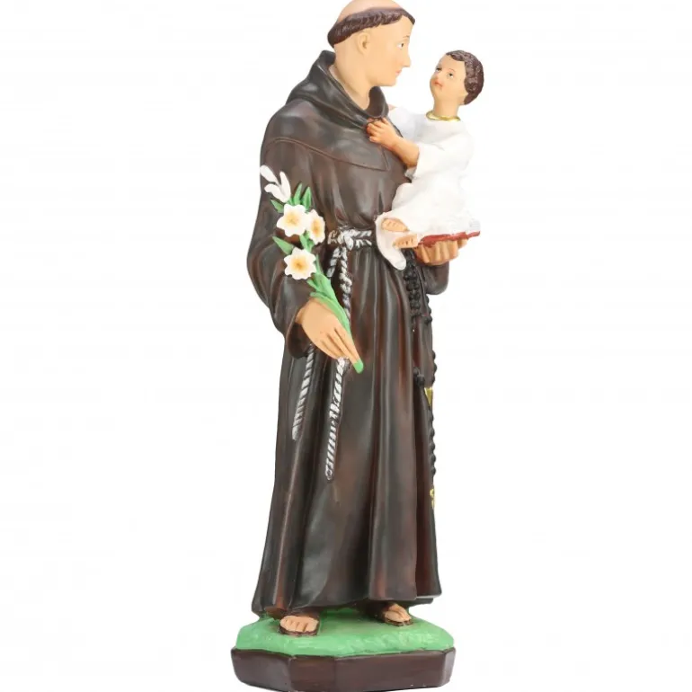 Palais du Rosaire Statue de Saint Antoine 50cm en résine^ Statue De Saint Antoine