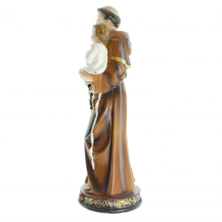Palais du Rosaire Statue de Saint Antoine de 20cm en résine^ Statue De Saint Antoine