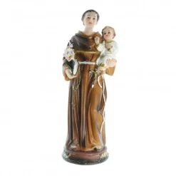 Palais du Rosaire Statue de Saint Antoine de 20cm en résine^ Statue De Saint Antoine