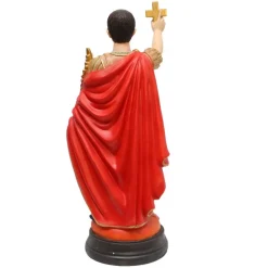 Palais du Rosaire Statue de Saint Expédit 80cm peinte à la main^ Statue De Grande Taille | Autres Statues De Saints