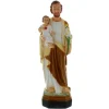 Palais du Rosaire Statue de Saint Joseph à l'Enfant Jésus en résine colorée 40cm^ Statue De Saint Joseph
