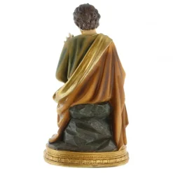 Palais du Rosaire Statue de Saint Joseph assis de 30cm en résine^ Statue De Saint Joseph