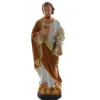 Palais du Rosaire Statue de Saint Joseph charpentier en résine colorée 30cm^ Statue De Saint Joseph