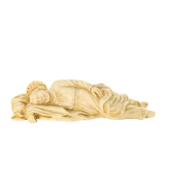 Palais du Rosaire Statue de Saint Joseph dormant en pierre et résine de 21cm^ Statue De Saint Joseph