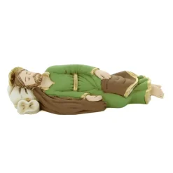 Palais du Rosaire Statue de Saint Joseph dormant de 14cm^ Statue De Saint Joseph