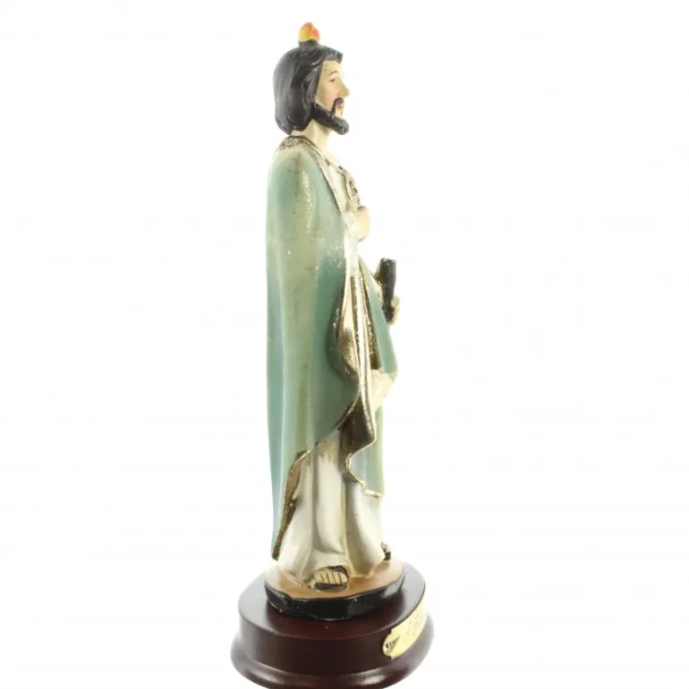 Palais du Rosaire Statue de Saint Jude en résine de 14 cm^ Autres Statues De Saints