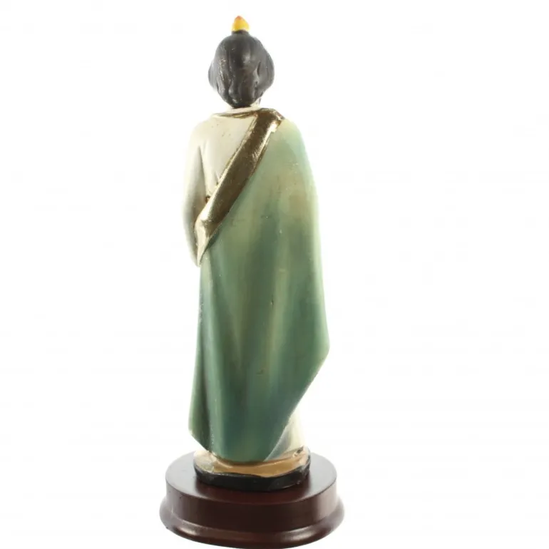 Palais du Rosaire Statue de Saint Jude en résine de 14 cm^ Autres Statues De Saints