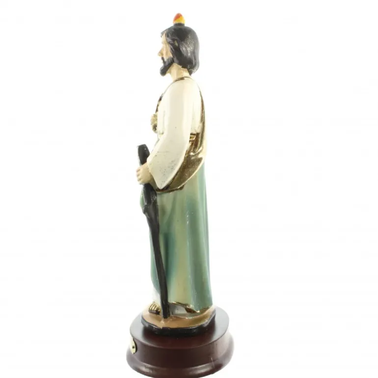Palais du Rosaire Statue de Saint Jude en résine de 14 cm^ Autres Statues De Saints