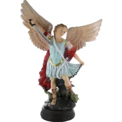 Palais du Rosaire Statue de Saint Michel 60cm peinte à la main^ Statue Ange | Statue De Saint Michel