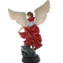 Palais du Rosaire Statue de Saint Michel 60cm peinte à la main^ Statue Ange | Statue De Saint Michel