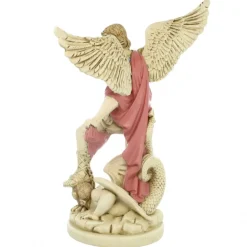 Palais du Rosaire Statue de Saint Michel de 25 cm en résine^ Statue De Saint Michel