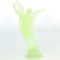 Palais du Rosaire Statue de Saint Michel lumineuse de 13cm en résine^ Statue Lumineuse | Statue Ange