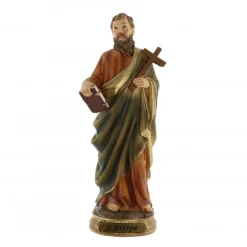 Palais du Rosaire Statue de Saint Philippe de 20cm en résine^ Autres Statues De Saints