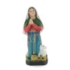 Palais du Rosaire Statue de Sainte Bernadette en résine colorée 12 cm^ Statue De Sainte Bernadette