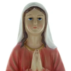 Palais du Rosaire Statue de Sainte Bernadette 60cm avec ses sabots en résine colorée^ Statue De Grande Taille | Statue De Sainte Bernadette