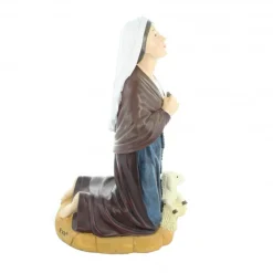 Palais du Rosaire Statue de Sainte Bernadette de 40cm^ Statue De Sainte Bernadette
