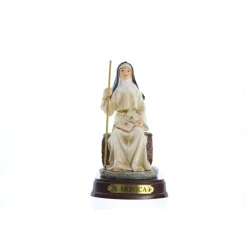 Palais du Rosaire Statue de Sainte Monique de 13cm en résine^ Autres Statues De Saints