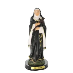 Palais du Rosaire Statue de Sainte Rita en résine 22cm^ Statue De Sainte Rita