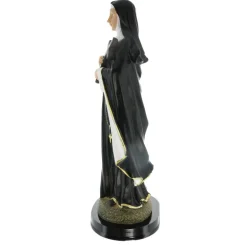 Palais du Rosaire Statue de Sainte Rita en résine de 30cm^ Statue De Sainte Rita