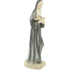 Palais du Rosaire Statue de Sainte Rita en résine 21cm^ Statue De Sainte Rita