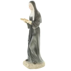 Palais du Rosaire Statue de Sainte Rita en résine 21cm^ Statue De Sainte Rita