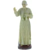Palais du Rosaire Statue du Pape François en résine colorée 15cm^ Autres Statues De Saints