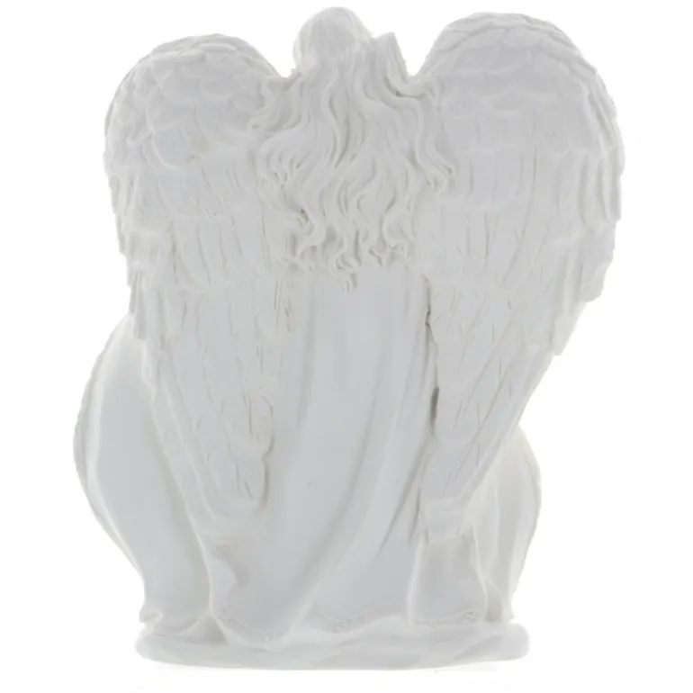 Palais du Rosaire Statue en Résine blanche de la Sainte Famille de 14 cm^ Statue De La Sainte Famille