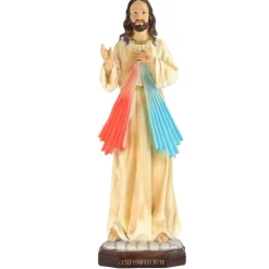 Palais du Rosaire Statue en résine de Jésus Miséricordieux de 60cm^ Jésus Miséricordieux | Statue De Grande Taille