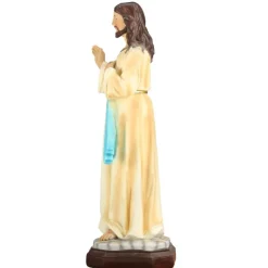 Palais du Rosaire Statue en résine de Jésus Miséricordieux de 45cm^ Jésus Miséricordieux
