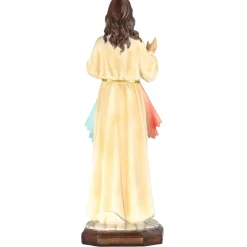 Palais du Rosaire Statue en résine de Jésus Miséricordieux de 60cm^ Jésus Miséricordieux | Statue De Grande Taille