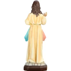 Palais du Rosaire Statue en résine de Jésus Miséricordieux de 45cm^ Jésus Miséricordieux