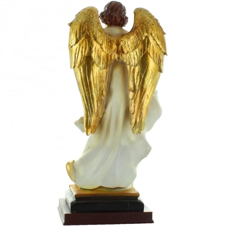 Palais du Rosaire Statue en résine de l'Ange Gabriel 30cm^ Autres Statues De Saints | Statue Ange