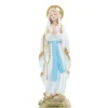 Palais du Rosaire Statue en Résine de Notre Dame de Lourdes de 21 cm^ Statue De Notre Dame De Lourdes