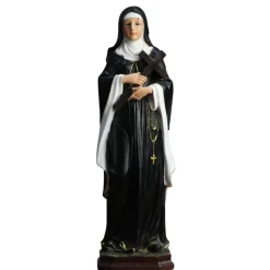 Palais du Rosaire Statue en résine de Sainte Rita de 45cm^ Statue De Sainte Rita