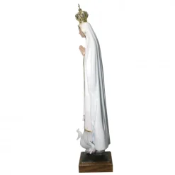 Palais du Rosaire Statue Fatima en résine avec des brillants 70 cm^ Statue De Grande Taille | Statue Vierge De Fatima