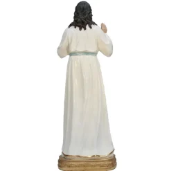 Palais du Rosaire Statue Jésus Miséricordieux en résine colorée 98cm^ Jésus Miséricordieux | Statue De Grande Taille